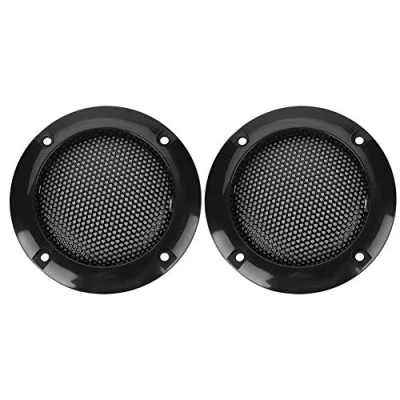 Abbildung von ASHATA 2X Lautsprecher Gitter Grill,2 Zoll Abdeckung Dekorationskreis Schutzgitter Dekorgitter, Audio System Abdeckgitter Speaker Cover für