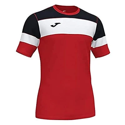 Abbildung von Joma Herren Crew Iv Equip T Shirts M/C, Rot/Schwarz, S