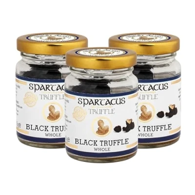 Abbildung von SPARTACUS GANZE SCHWARZE TRÜFFEL, NATÜRLICHES AROMA, OHNE ZUSÄTZE ODER KONSERVIERUNGSSTOFFE (Whole Black Truffle 105g)