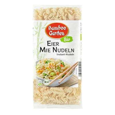 Abbildung von Bamboo Garden Bio Eier Mie Nudeln, 250 g (Verpackungsdesign kann abweichen)