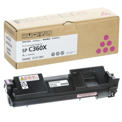 Abbildung von Ricoh 408252 (SP C361) Magenta Toner Extra hohe Kapazität