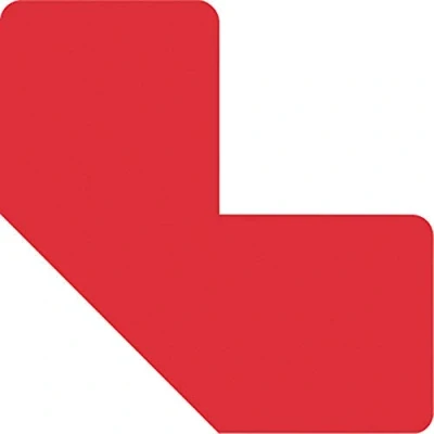 Abbildung von Tarifold Pro Fußbodensymbol &#039;L&#039; 10x10cm rot