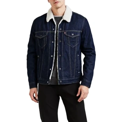 Abbildung von Levi&#039;s TYPE Trucker Übergangsjacke, Herren, Größe: XXL, Rockridge