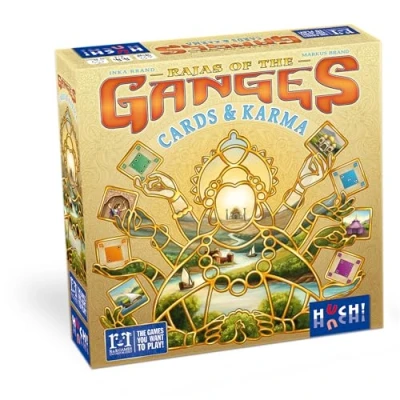 Abbildung von HUCH! Spiel Rajas of the Ganges Cards &amp; Karma, Strategiespiel