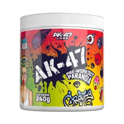 Abbildung von AK47 Labs Pre Workout Paranoia Blue Lemonade