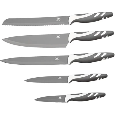 Abbildung von KING Messer Set, (Set, 5 tlg.), Mit beschichteten Klingen