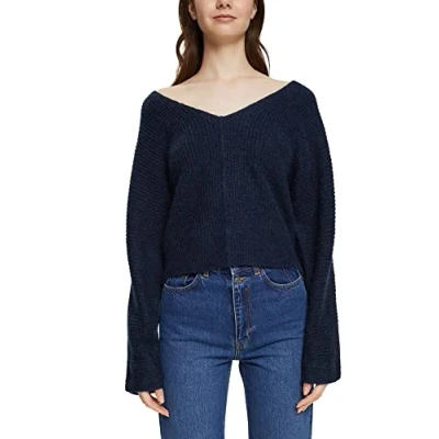 Abbildung von Esprit Strickpullover, Herren, Größe: Medium, Navy