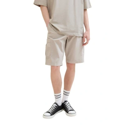 Abbildung von TOM Tailor Denim Relaxed Shorts, Herren, Größe: Small, Light dove grey