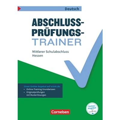 Abbildung von Abschlussprüfungstrainer Deutsch Hessen 10. Schuljahr: Mittlerer Schulabschluss Arbeitsheft mit Lösungen und Online Training Grundwissen