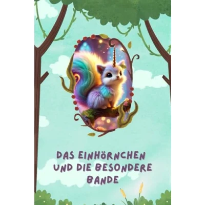 Abbildung von Das Einhörnchen und die besondere Bande: Kinderbuch zum Vorlesen, Selberlesen Ausmalen
