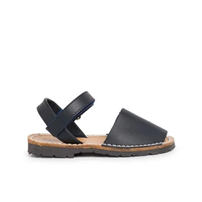 Abbildung von Pisamonas Avarcas Riemensandalette für Kinder, Größe: 34, Azul marino Schuhe