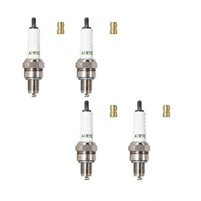 Abbildung von TORCH 4 stk A7RTC Zündkerze Ersetzen für 4549 CR7HSA 4629/C7HSA, 4008/U22FSR U 5383/IUF22, UR3AS Zündkerze, Z9Y Copper Plus 808, OEM