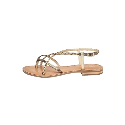 Abbildung von Les Tropeziennes par M Belarbi Monatres Zehentrenner, Damen, Größe: 40, Bronze Schuhe