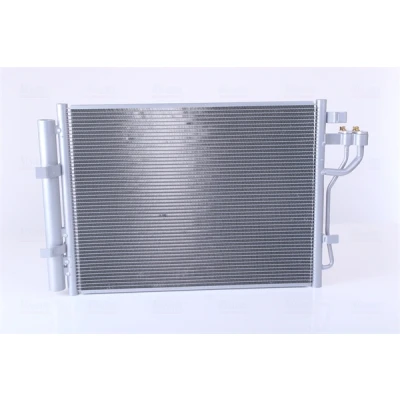 Abbildung von NISSENS 940592 Klimakondensator mit Trockner Aluminium 477 R 134a HYUNDAI: i10 II Schrägheck