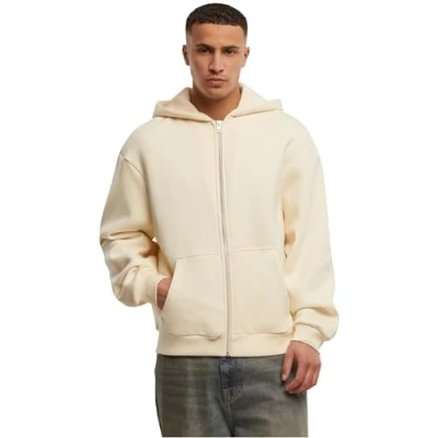 Abbildung von Upscale by Mister Tee ONE STEP AWAY Fluffy Sweatjacke, Herren, Größe: Large, Whitesand