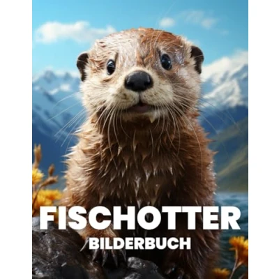 Abbildung von Fischotter Bilderbuch: Entdecken Sie die Verspieltheit und den Charme der in 100 Herzergreifenden Fotografien