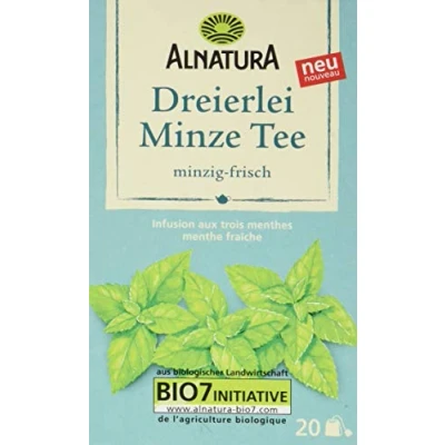 Abbildung von Alnatura Bio Dreierlei Minze Tee 20ST 30G