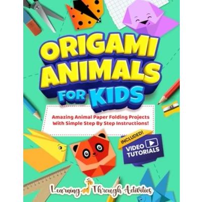 Abbildung von Origami Animals For Kids: Amazing Animal Paper Folding Projects With Simple Step By Instructions! (Origami Fun)