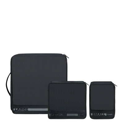 Abbildung von Samsonite Packsized 3ERSET Packorganizer Kleidersack, Größe: One Size, Black