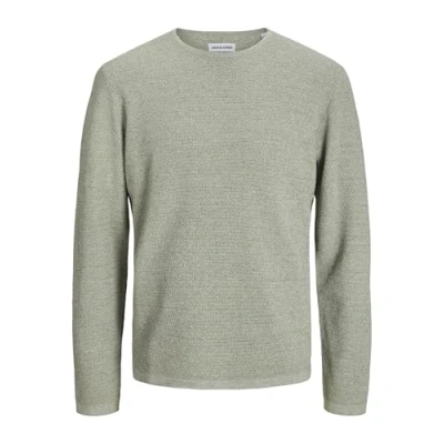 Abbildung von Jack &amp; Jones Einfar Strickpullover, Herren, Größe: Large, Iceberg green