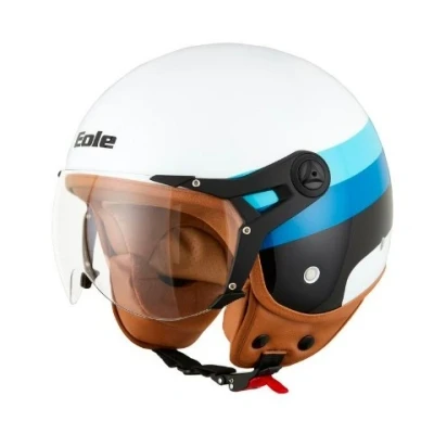 Abbildung von EOLE BOWWB001 Jethelm S, 55 56 cm weiß/blau ECE 22.06