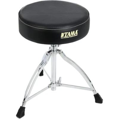 Abbildung von Tama Standard Throne Drum Hocker rund 3 beinig Schlagzeug Zubehör (HT130)