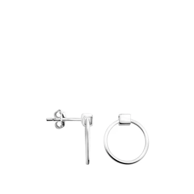 Abbildung von SOFIA MILANI Damen Ohrringe 925 Silber Kreis Ohrstecker E1436