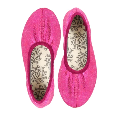 Abbildung von Beck Basic Klassischer Ballerina für Kinder, Größe: 27, Pink Schuhe