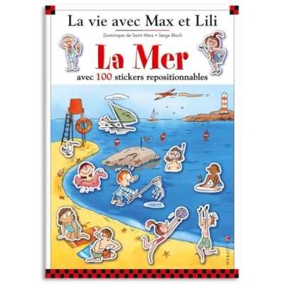 Abbildung von LA MER Avec MAX ET LILI LIVRE STICKERS: 100 stickers repositionnables