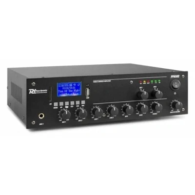 Abbildung von Power Dynamics PPA502, 2 Zonen Vertärker (100 Volt), 50 Watt mit u. a.