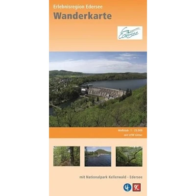 Abbildung von Wanderkarte Erlebnisregion Edersee: mit Nationalpark Kellerwald Edersee