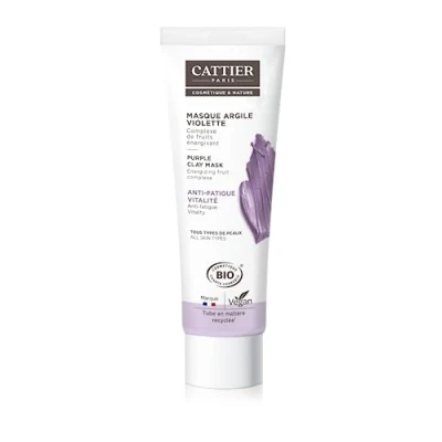 Abbildung von Cattier Bio Violett Ton Maske Alle Hauttypen 100 ml