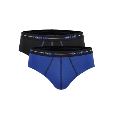 Abbildung von Sloggi 2ER Packstart C2P BOX Panties, Herren, Größe: Medium, Schwarz blau