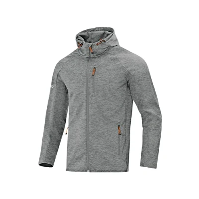 Abbildung von JAKO Softshelljacke, Herren, Größe: Medium, Grau