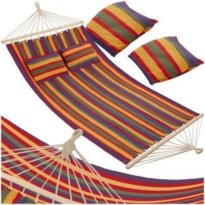 Abbildung von tectake Hängematte Hammock Eden, mit Spreitzstäben, für 2 Personen
