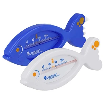 Abbildung von Lantelme Badethermometer Fisch, Spar Set 2 tlg., 7556, schwimmt