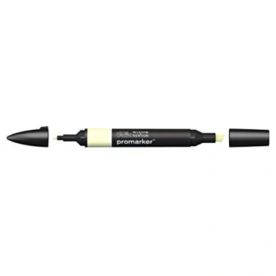 Abbildung von Winsor &amp; Newton &quot; ProMarker 0203078 Professioneller Layoutmarker 2 Spitzen, fein breit für Zeichnungen, Design Layouts Butterblume