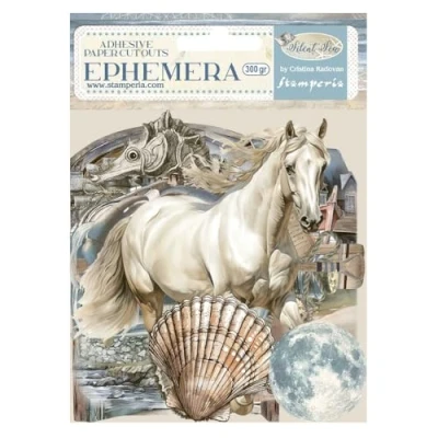 Abbildung von Stamperia Silent Sea Ephemera (28pcs) (DFLCT63)