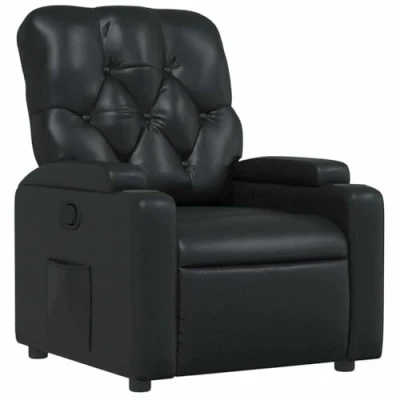 Abbildung von vidaXL Sessel Relaxsessel Schwarz Kunstleder (1 St)