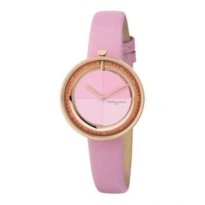 Abbildung von CMA.0004 PIERRE CARDIN Damenuhr, rose, Armband