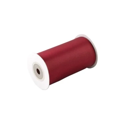 Abbildung von Satinband 100mm x 10m Rolle FARBAUSWAHL in 3/6/12/18/25/38/50/75/100mm farbecht &amp; waschbar Schleifenband für Ostern Geschenkband zum Verpacken Dekorieren Basteln Bordeaux 270