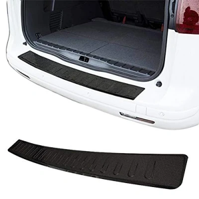 Abbildung von Premium Edelstahl Ladekantenschutz Schwarz für W639 Vito/Viano (Modelle 2003 2014)