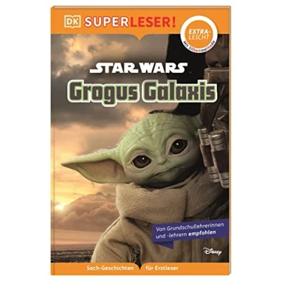 Abbildung von SUPERLESER! Star Wars™ Grogus Galaxis: Lesestufe extraleicht, Sach Geschichten für Erstleser. Mit Silbenmethode Kinder ab 6 Jahren