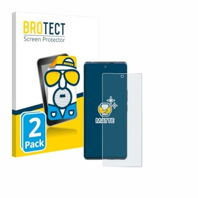 Abbildung von BROTECT Entspiegelungs Schutzfolie für HTC U24 Pro (2 Stück) Matte Displayschutz Folie, Anti Reflex, Fingerprint