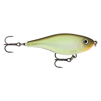 Abbildung von Rapala Unisex Adult X Rap Twitchin’ Shad Angelköder Angelzubehör mit durchscheinendem Körper Salzwasser Spinnköder Lauftiefe 0.3 0.6m Fischköder 8cm, 13g Hergestellt in Estland Haymaker, Standard