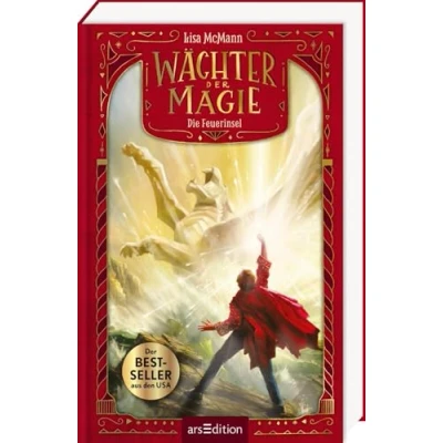 Abbildung von Wächter der Magie Die Feuerinsel (Wächter 3): New York Times Bestseller Packendes Fantasy Abenteuer voller und Action ab 12 Jahre
