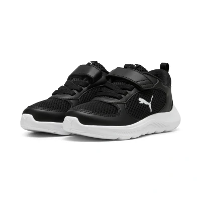 Abbildung von Puma FUN Racer 2 Unisex Laufschuh Straße für Kinder, Größe: 32, Black/white Schuhe