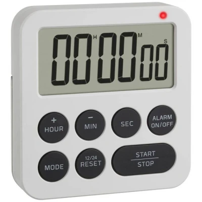 Abbildung von TFA Dostmann Küchentimer 38.2051.02 Digitaler Timer Stoppuhr Wecker Eieruhr Uhrzeit