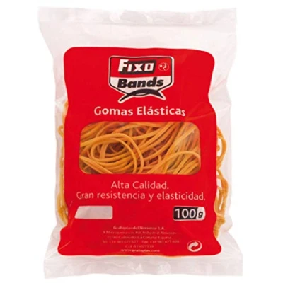 Abbildung von FIXO 45840 Gummibandbeutel, 100 g, 2 mm x 20 cm