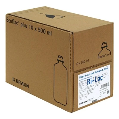Abbildung von Ringer Lactat N.hartm.b.braun Ecofl.Plus 10X500 ml